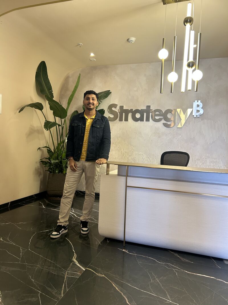 Strategy office reception
